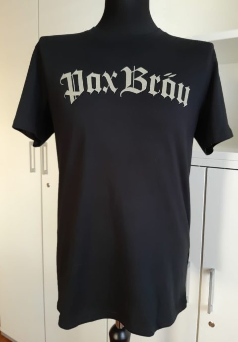 Pax Bräu T-Shirt, Logo Schmied, schwarz