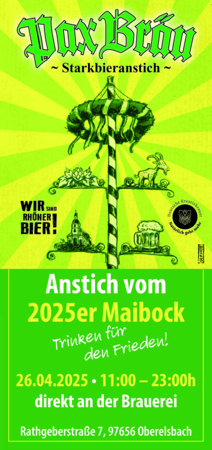 Maibockanstich Eintrittskarte 26.04.2025