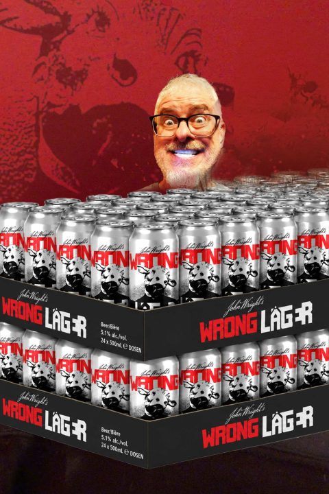 WRONG Lager <br> 2x24 Dosen