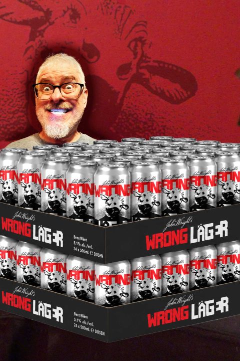 WRONG Lager <br> 2x24 Dosen
